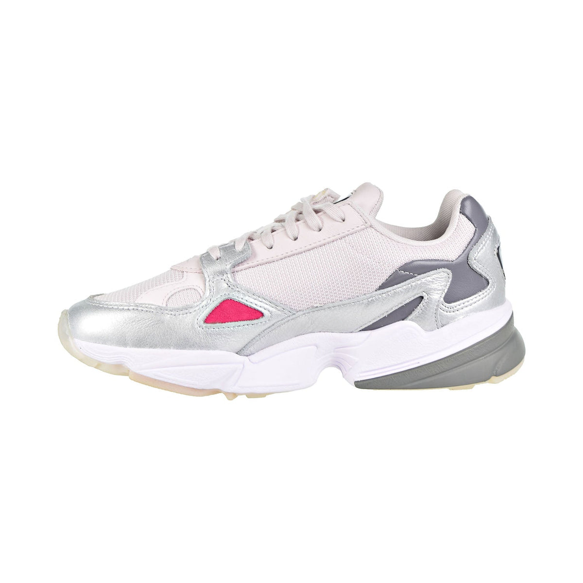adidas falcon grey and pink