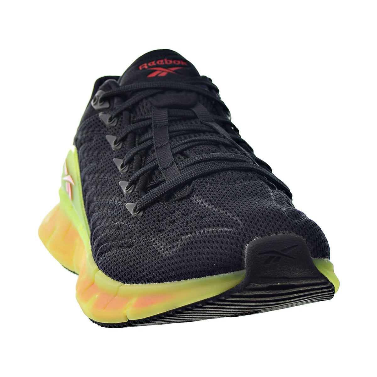 Reebok Zig Kinetica Big Kids' Running Shoes Black-Solar Yellow