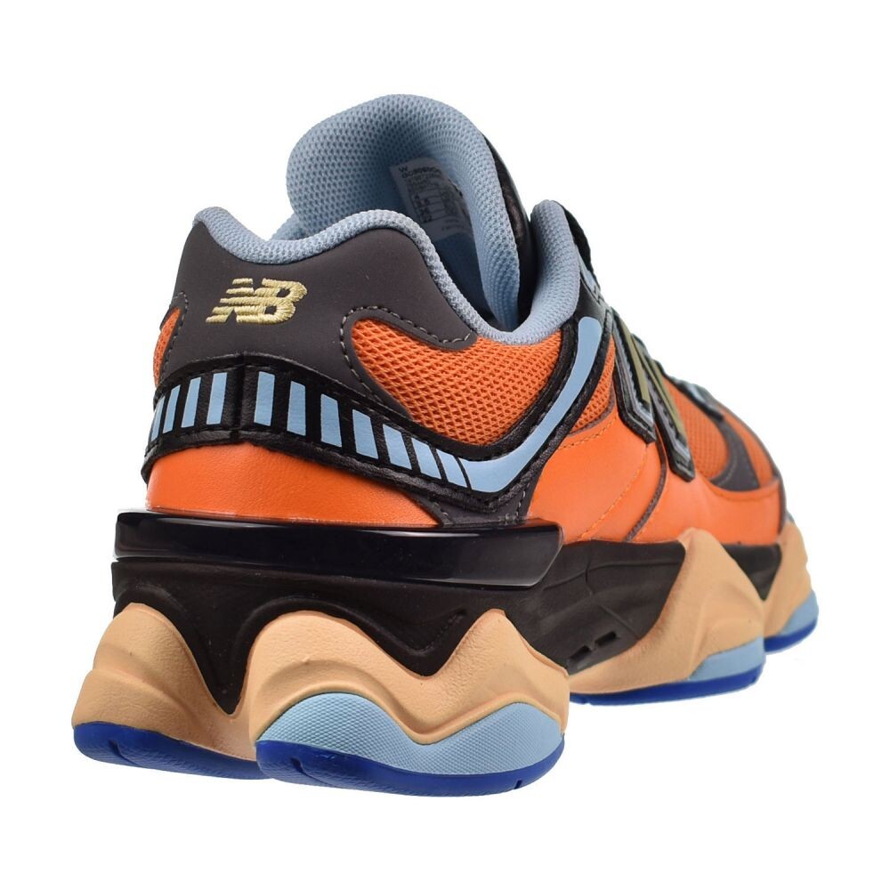 New Balance 9060 2E (Wide) Big Kids' Shoes Orange-Yellow gc9060-og