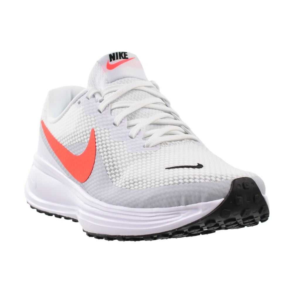 Size 10.5 Nike Revolution 8 White Bright Crimson Men Shoe Sneaker HJ9198-102 NEW Nike Revolution 8 Running Shoes White Bright Crimson HJ9198  main image 2