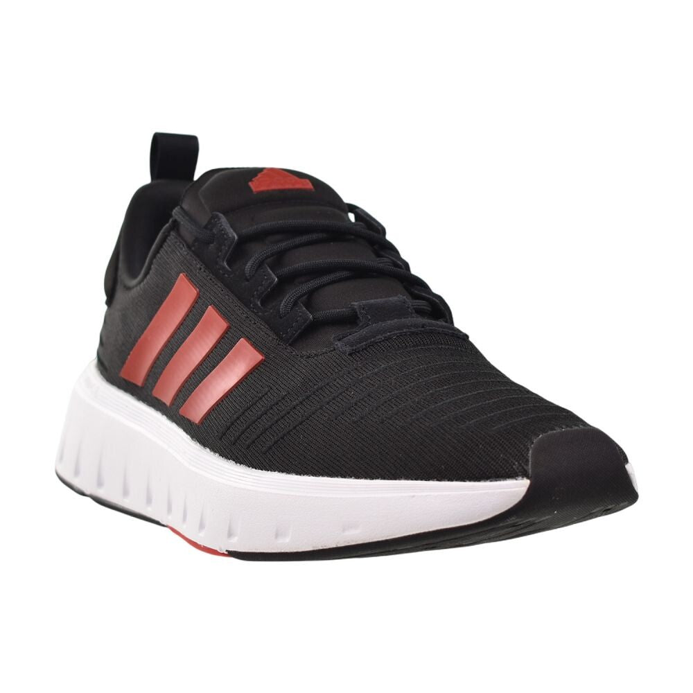 adidas Men's Swift Run 23 Shoes, Size 13, Black/Scarlet/White