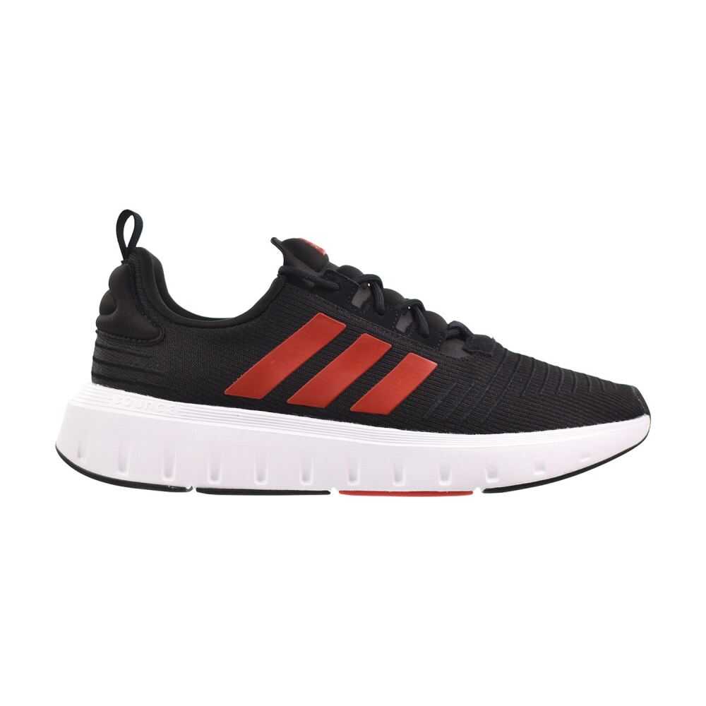 adidas Men's Swift Run 23 Shoes, Size 13, Black/Scarlet/White