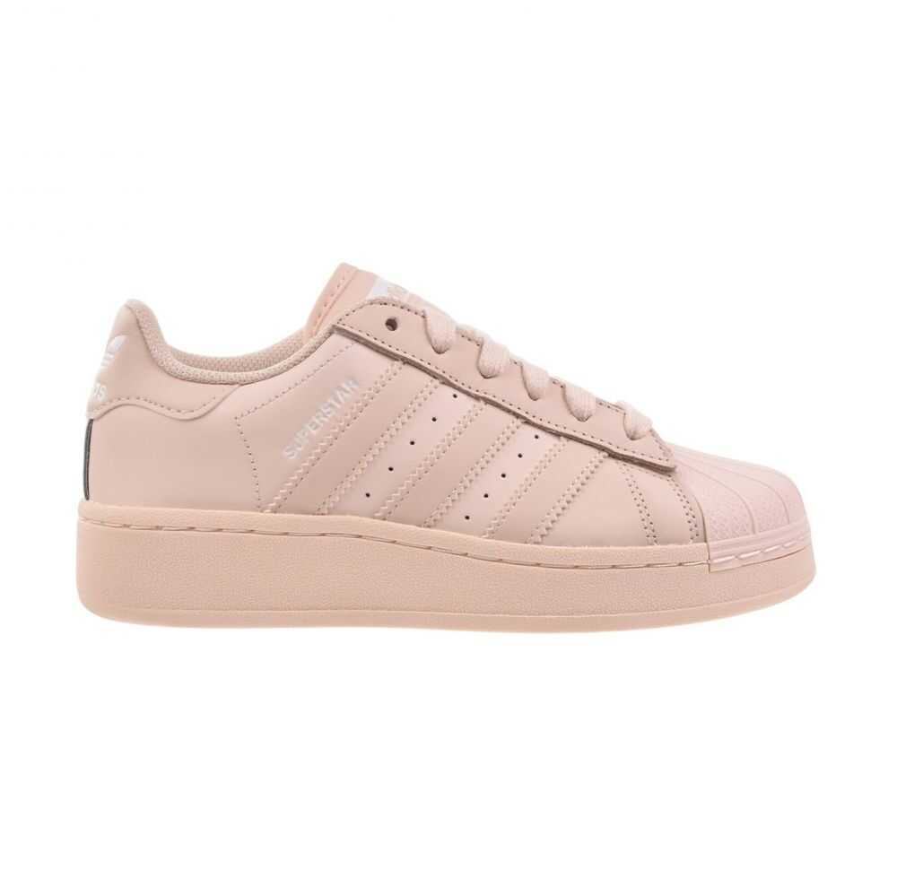 adidas gazelle silver green womens adidas Kids' Superstar Xlg Lifestyle Sneaker in Neutral