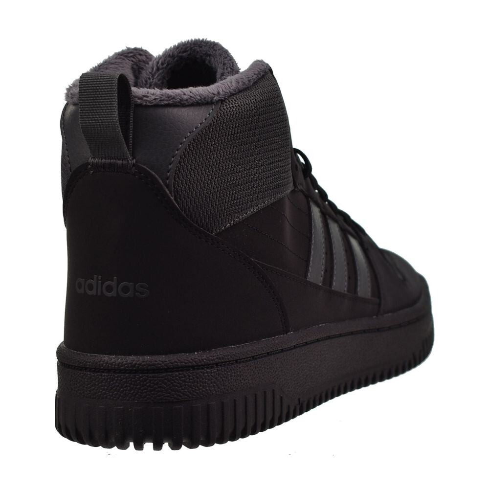 adidas Turnaround Winterized Mid Top - Black/Grey/Black