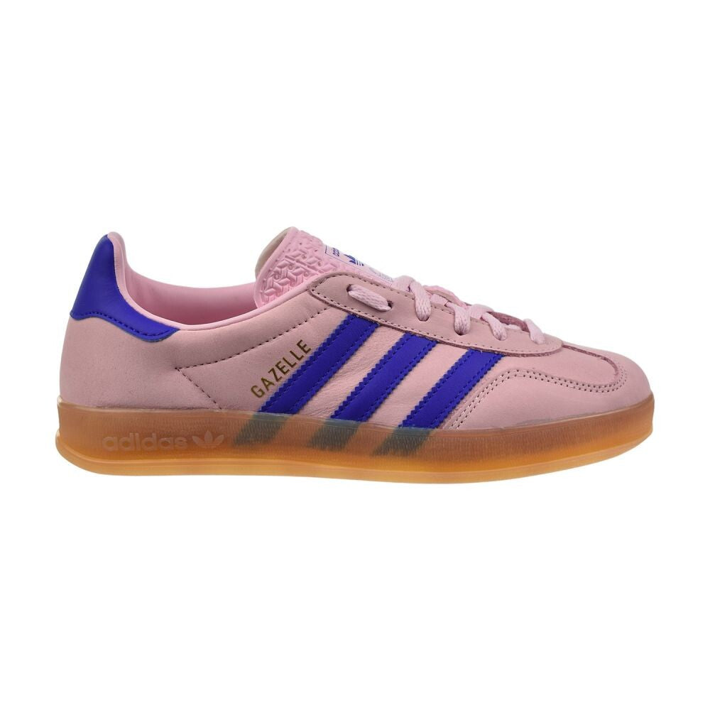 adidas gazelle silver green womens Adidas Gazelle Indoor Women's Shoes Clear Pink/Lucid Blue ji1371 – Sports  Plaza NY