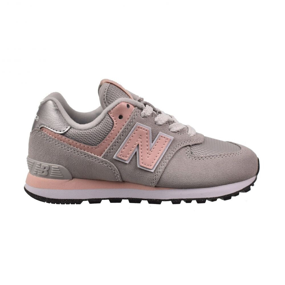 New Balance 574 Little Kids' Shoes GreyPink pc574-evk
