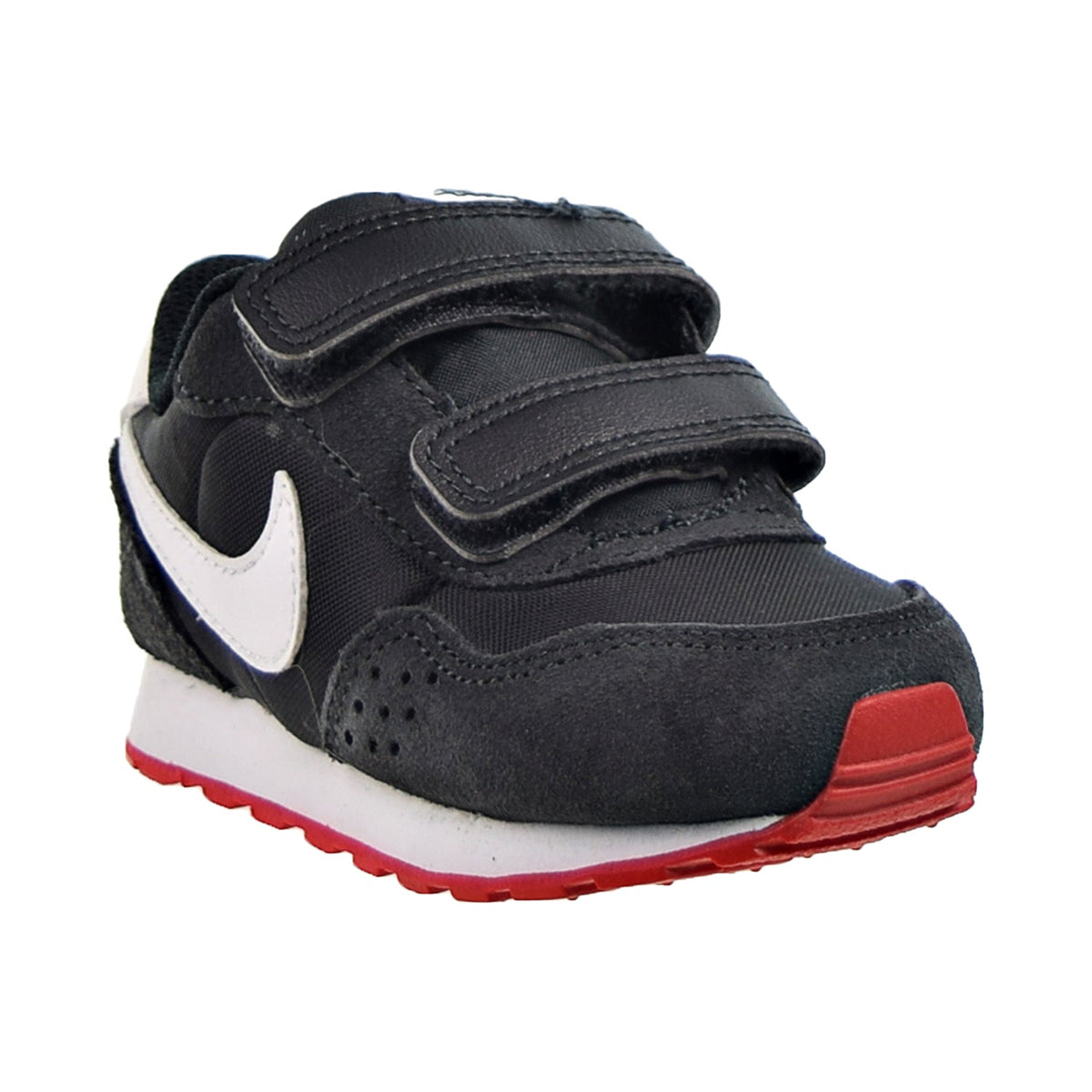 (TD) Valiant – MD Sports Smoke Plaza Grey-University NY Black-Dark Shoes Nike Toddler\'s