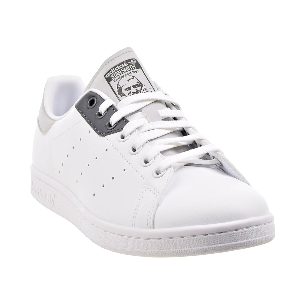 Adidas Stan Smith Men\'s Shoes Cloud White-Grey Four-Grey Two – Sports Plaza  NY