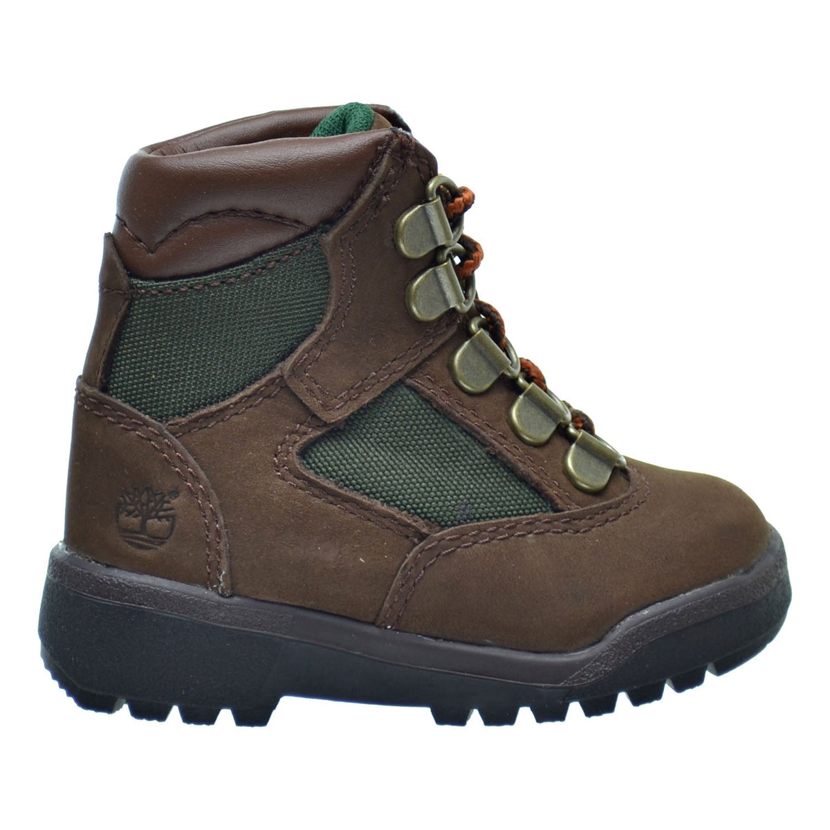 Inch Brown And Green Timberland Field Boots Timberland Inch F/L