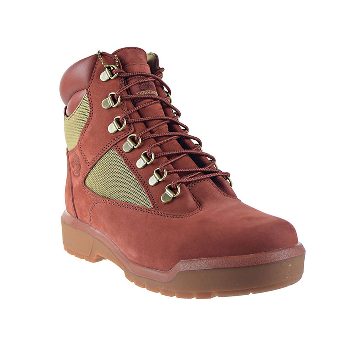 Timberland Waterproof 6-Inch Men's Field Boots Rust Nubuck