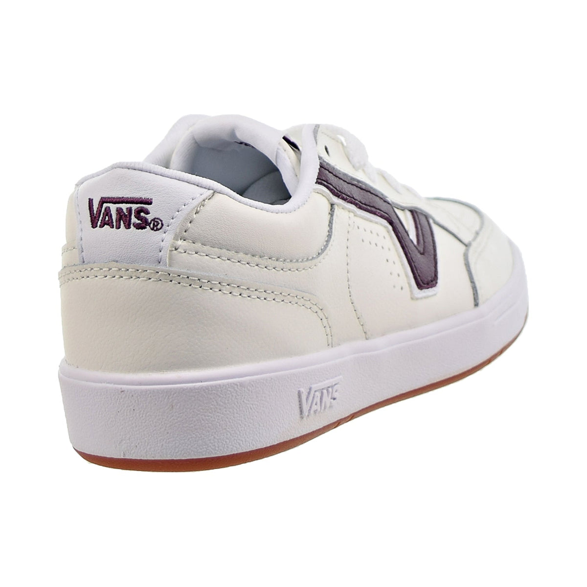 Vans Two-Tone Lowland Comfycush Men's Shoes Marshmallow-Mauve Wine