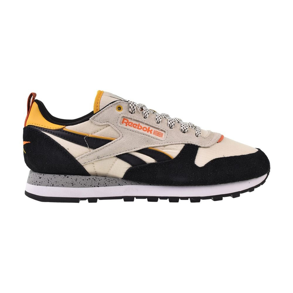 Reebok Classic Leather Men's Shoes Beige/Black/Blue