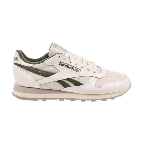 Reebok Classic Leather Men's Shoes Chalk/Chalk/Green