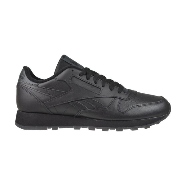 Reebok Classic Leather Men's Shoes Black/Black/Grey 100243913