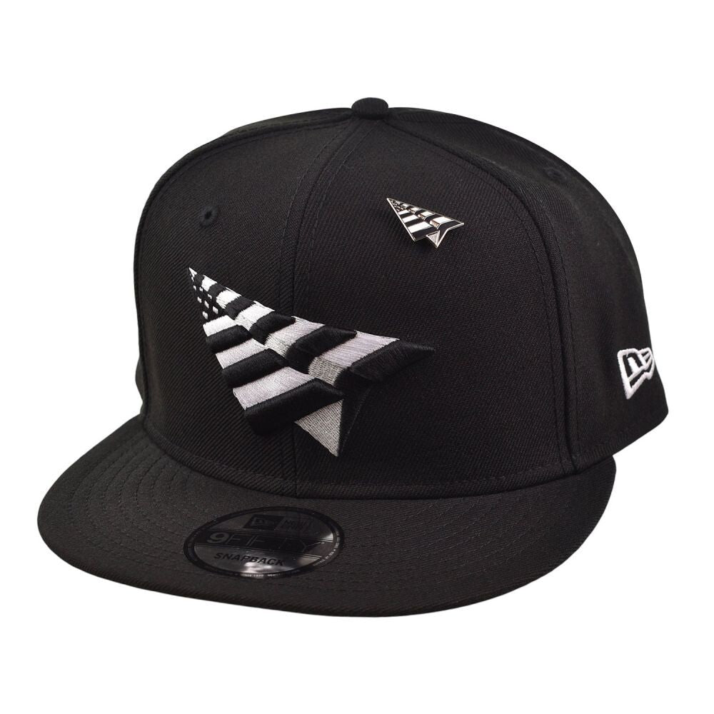Paper Planes The Original Crown 9Fifty Men's Snapback Hat Black 101063-blk