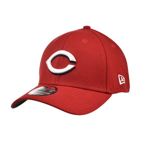 New Era Cincinati Team 39Thirty Men's Hat Red-White 10975830 (S-M)