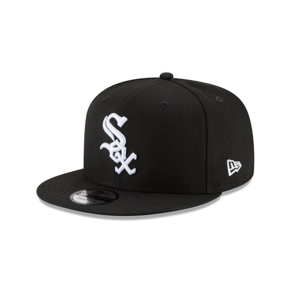 New Era Chicago White Sox Basic 9Fifty Snapback Men's Hat Black