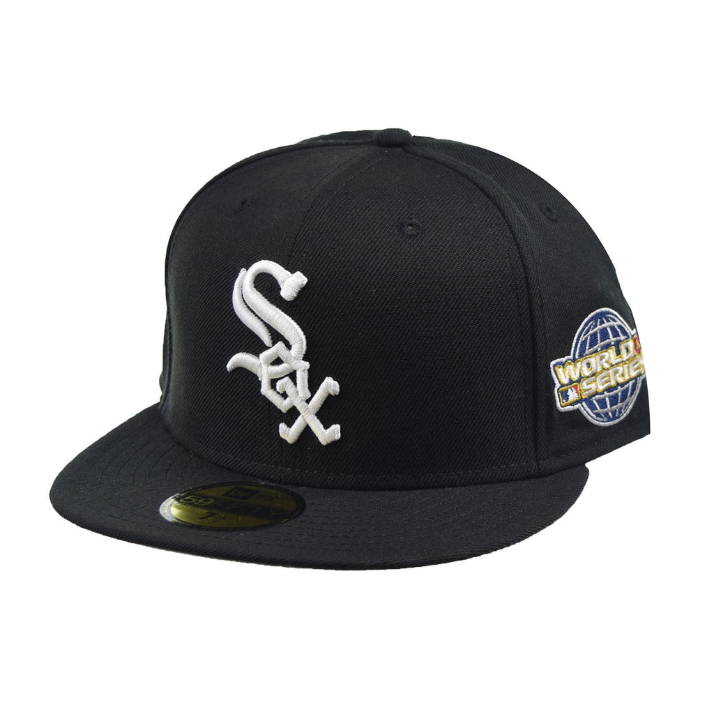 New Era Chicago White Sox "2005 World Series" 595Fifty Wool Fitted Hat Black