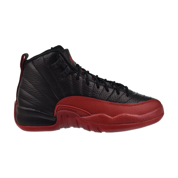 Jordan 12 Retro 'Flu Game' (GS) Big Kids' Shoes Black/Red 153265-002