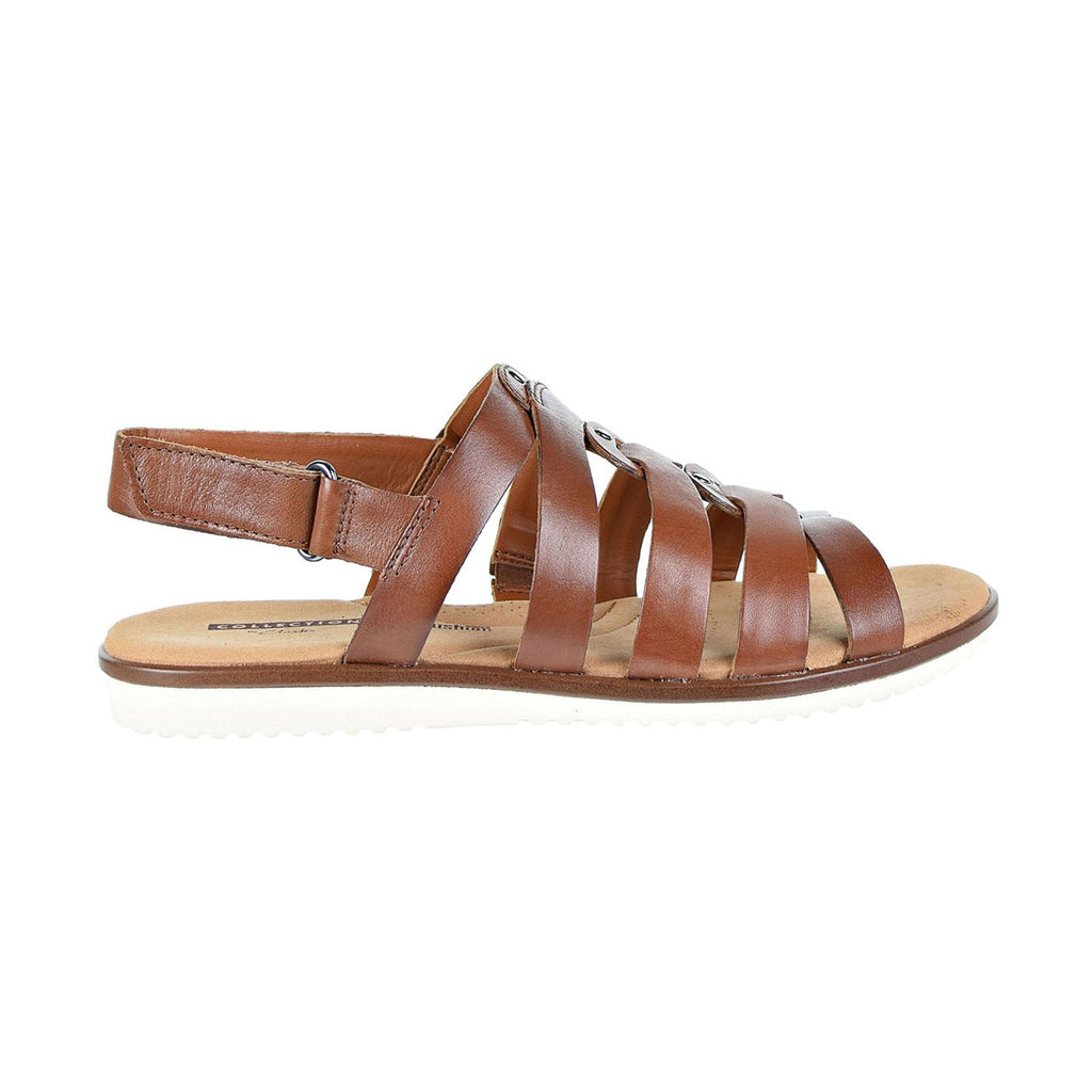 Clarks Kele Jasmine Fisherman(Wide Width) Women's Sandals Brown