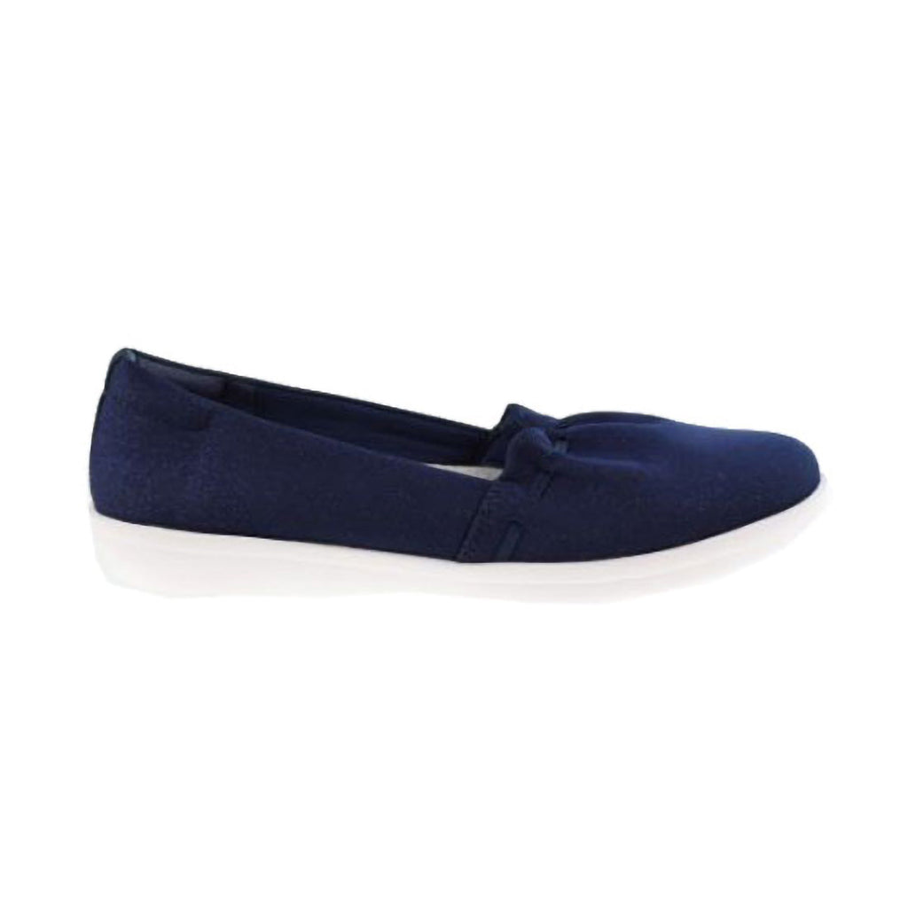 Clarks Ayla Shine Women's Shoes Navy