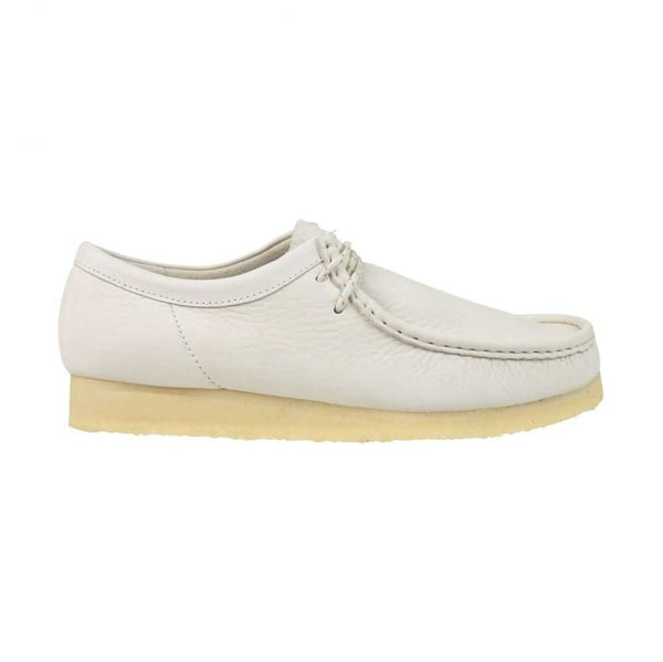 Clarks Wallabee Men's Shoes Off White Nubuck 26166299