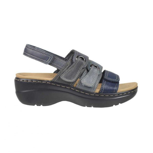 Clarks Merliah2 Bali Women's Sandals Navy Combi  26181715