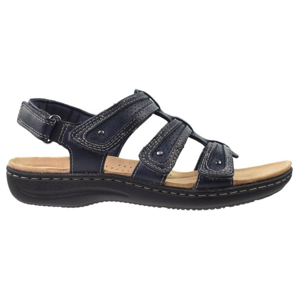 Clarks Laurieann Ivy Women's Shoes Navy Leather 26183679