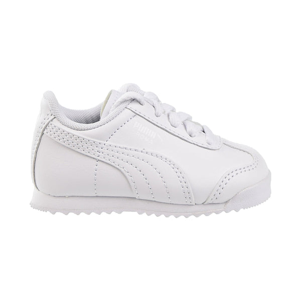 Puma Roma Basic Toddlers/Little Kids Shoes White/Light Gray