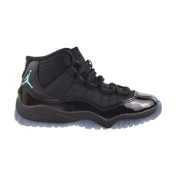Jordan 11 Retro (PS) "Gamma" Little Kids' Shoes Black/Blue 378039-047
