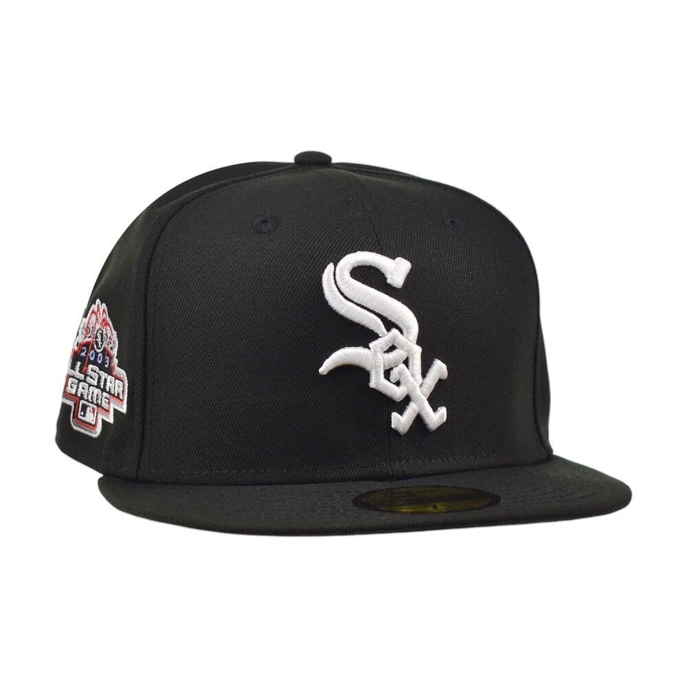 New Era White Sox All Star Game 2003 Men's Fitted Hat Black 60399394