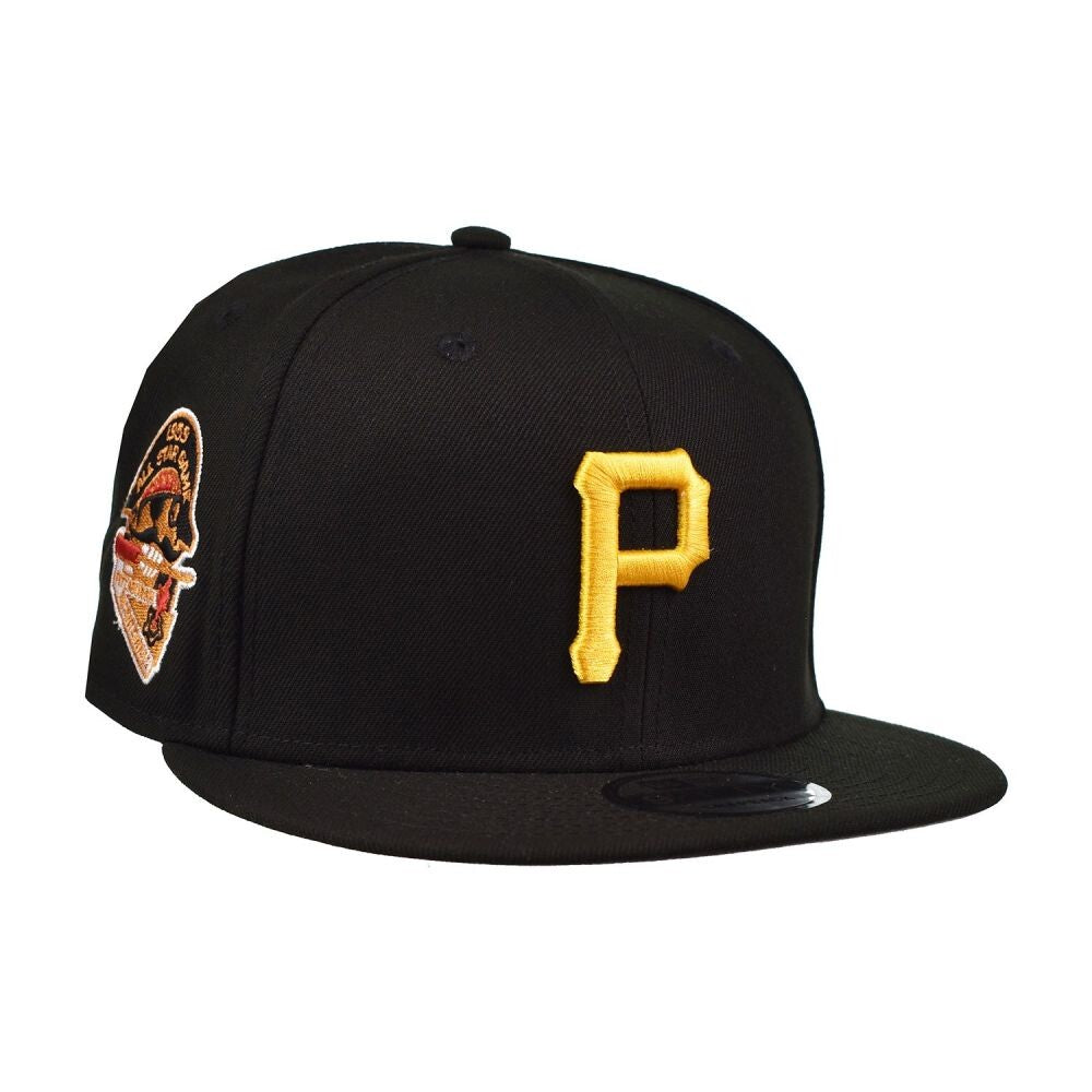 New Era Pirates EG Side Patch 9Fifty Snapback Men's Hat Black