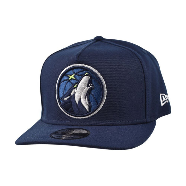 New Era Minnesota Timberwolves 9Fifty Men's Snapback Hat Navy 60587552