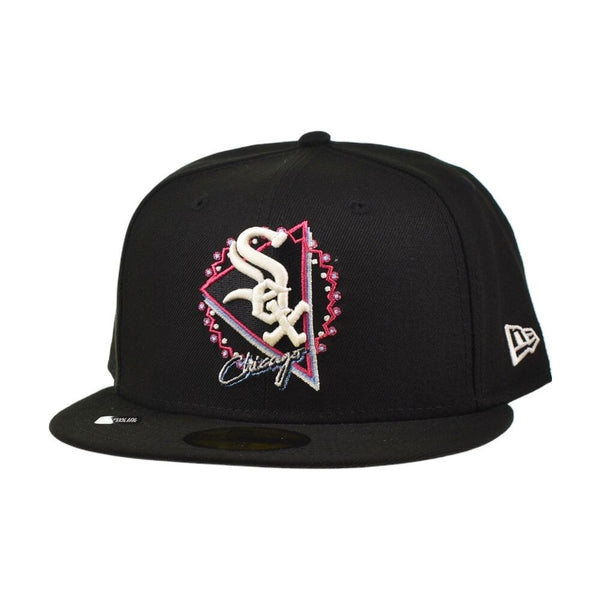 New Era Chicago White Sox Glow-In-The-Dark Men's Hat Black  60625900