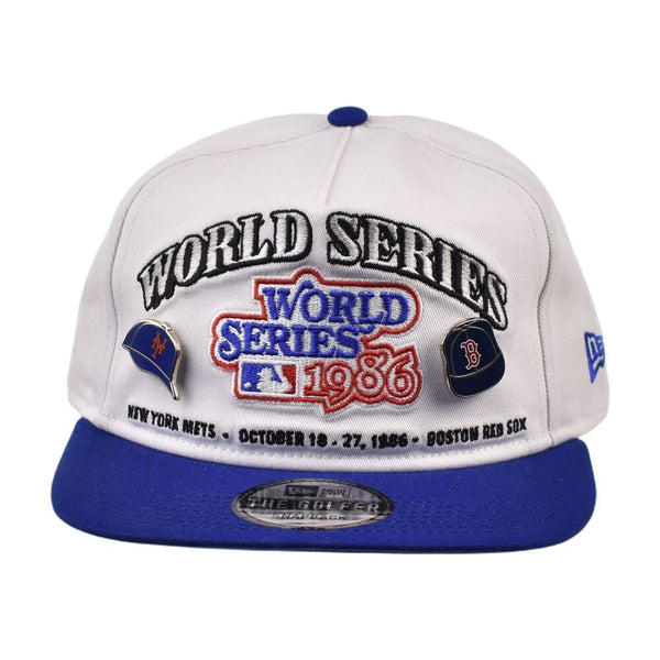 New Era Golfer Boston Red Sox VS NY Mets Men's Hat White 60640943