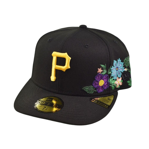 New Era Pittsburgh Pirates Pre-Curved Men's Fitted Hat Black 60668936