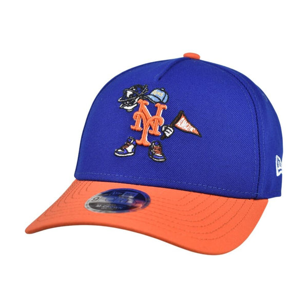 New Era New York Mets Cartoon A-Frame Kids' Snapback Hat Blue 60952698
