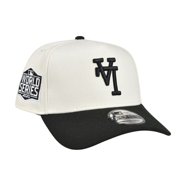 New Era LA Dodgers Upside Down A-Frame Mens Snapback Hat Chrome 70796395