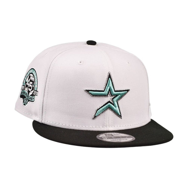 New Era Houston Astros 45th Anniversary Men's Snapback Hat White 70857311-wb (OS)