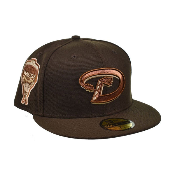 New Era Arizona Diamondbacks 59Fifty Men's Fitted Hat Walnut Brown 70888358