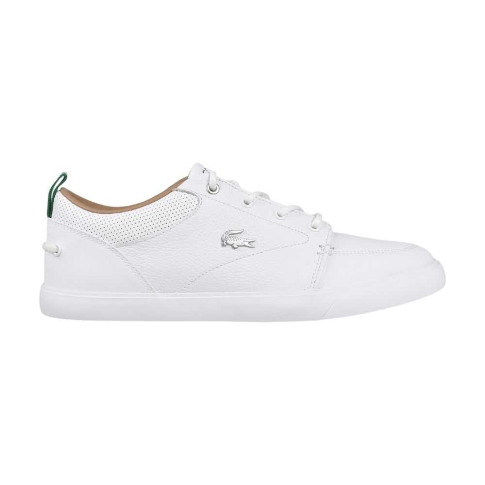 Lacoste Bayliss Leather Men's Shoes White 7-37cma0073-21g