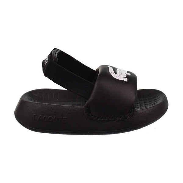 Lacoste Serve 1.0 Toddlers' Sandals Black/White 747cui0002-312