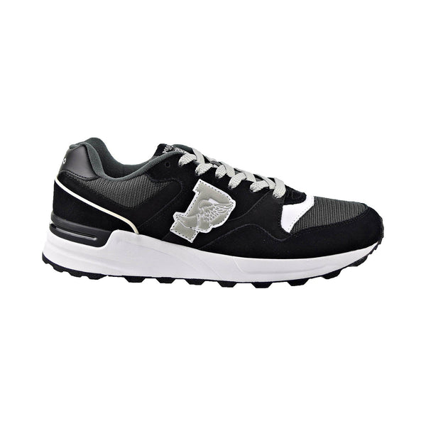 Polo Ralph Lauren Trackster 100 Men's Shoes Black-White