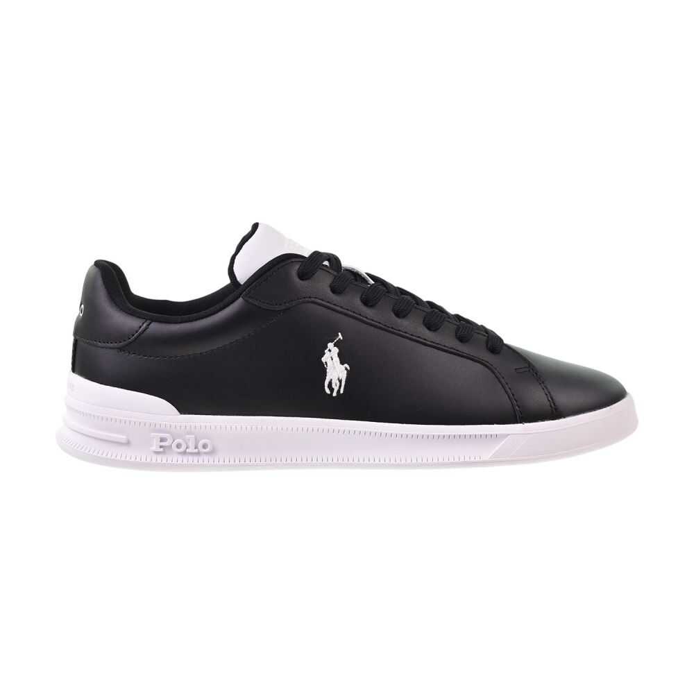 Polo Ralph Lauren Heritage Court II Nappa Men's Shoes Black