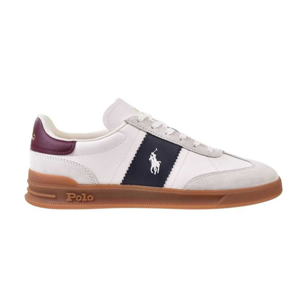 Polo Ralph Lauren Aera Low-Top Men's Shoes Bianco