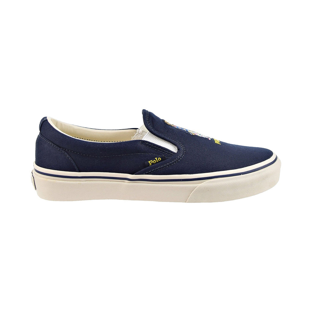 Polo by Ralph Lauren Navy Slip-On Shoes Polo Ralph Lauren Mens Slip On Shoes in Mens Shoes - Walmart.com main image 3