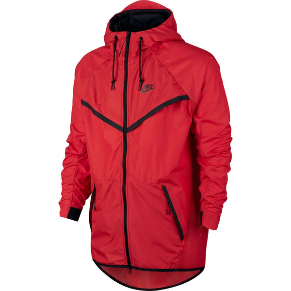 Nike Tech Hypermesh Wind Runner Athletic Men's Jacket Orange/Black