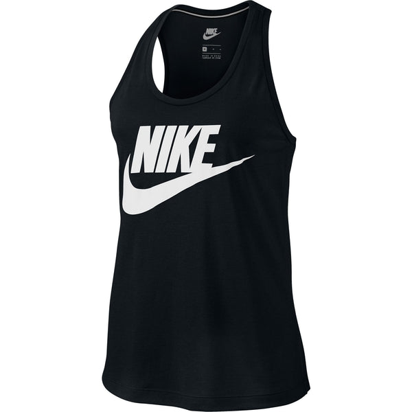 Nike Essential Sportswear Casual Athletic Women's Tank Top Black/White