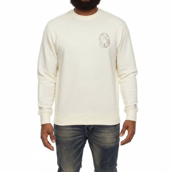 Billionaire Boys Club Helmet Men's Sweatshirt Whisper White 851-9300-ww