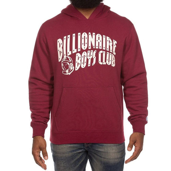 Billionaire Boys Club Curve Men's Hoodie Rhododendron 851-9303-rhodo